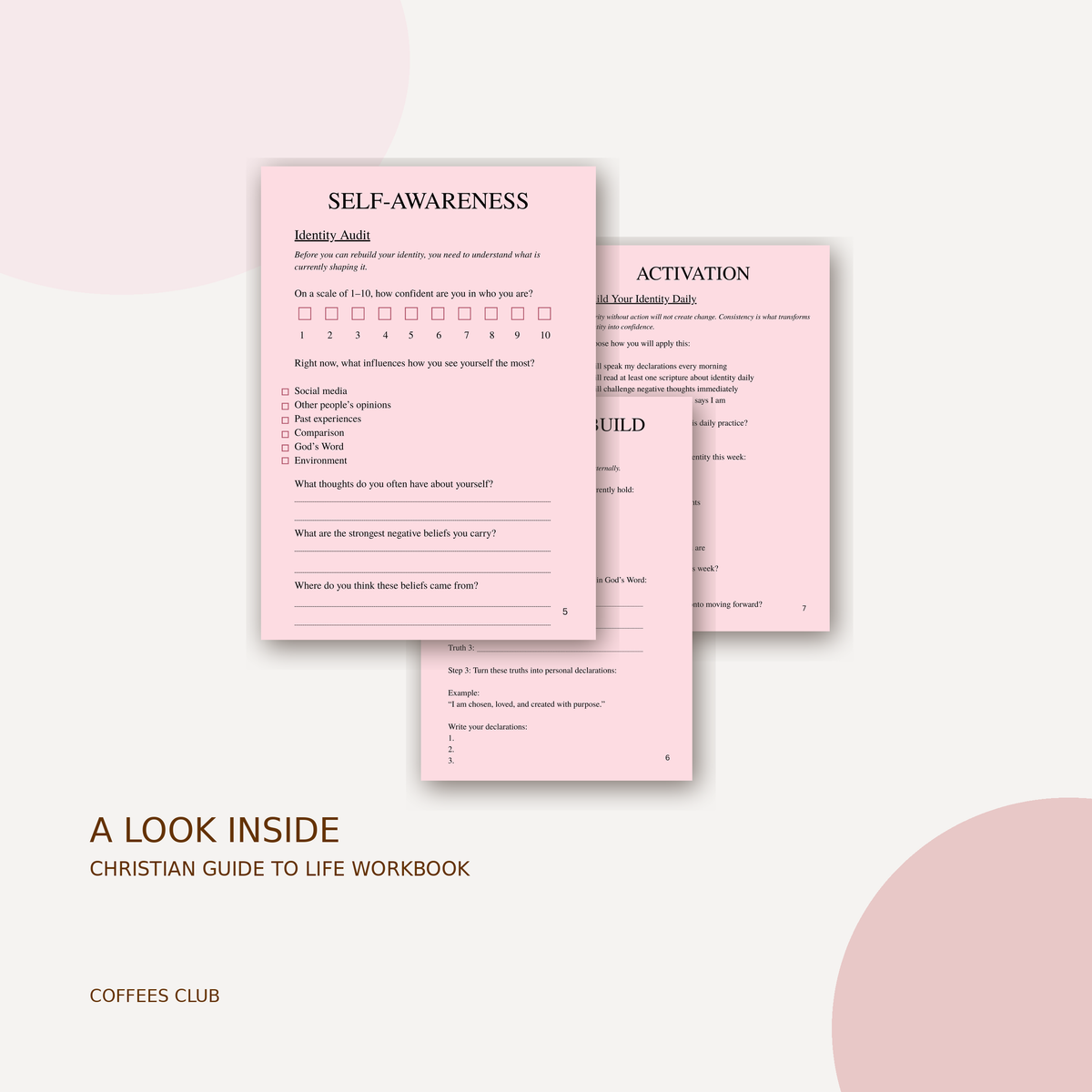 Christian Guide To Life: Workbook