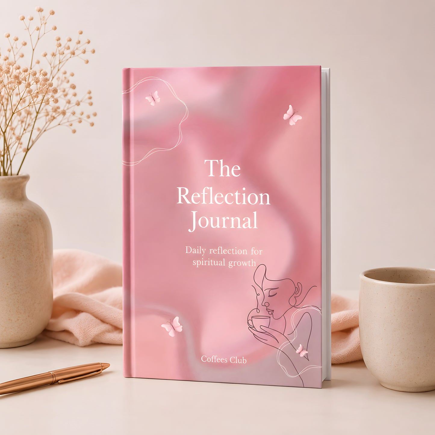 Christian Reflection Journal digital download for faith, self-reflection and personal growth