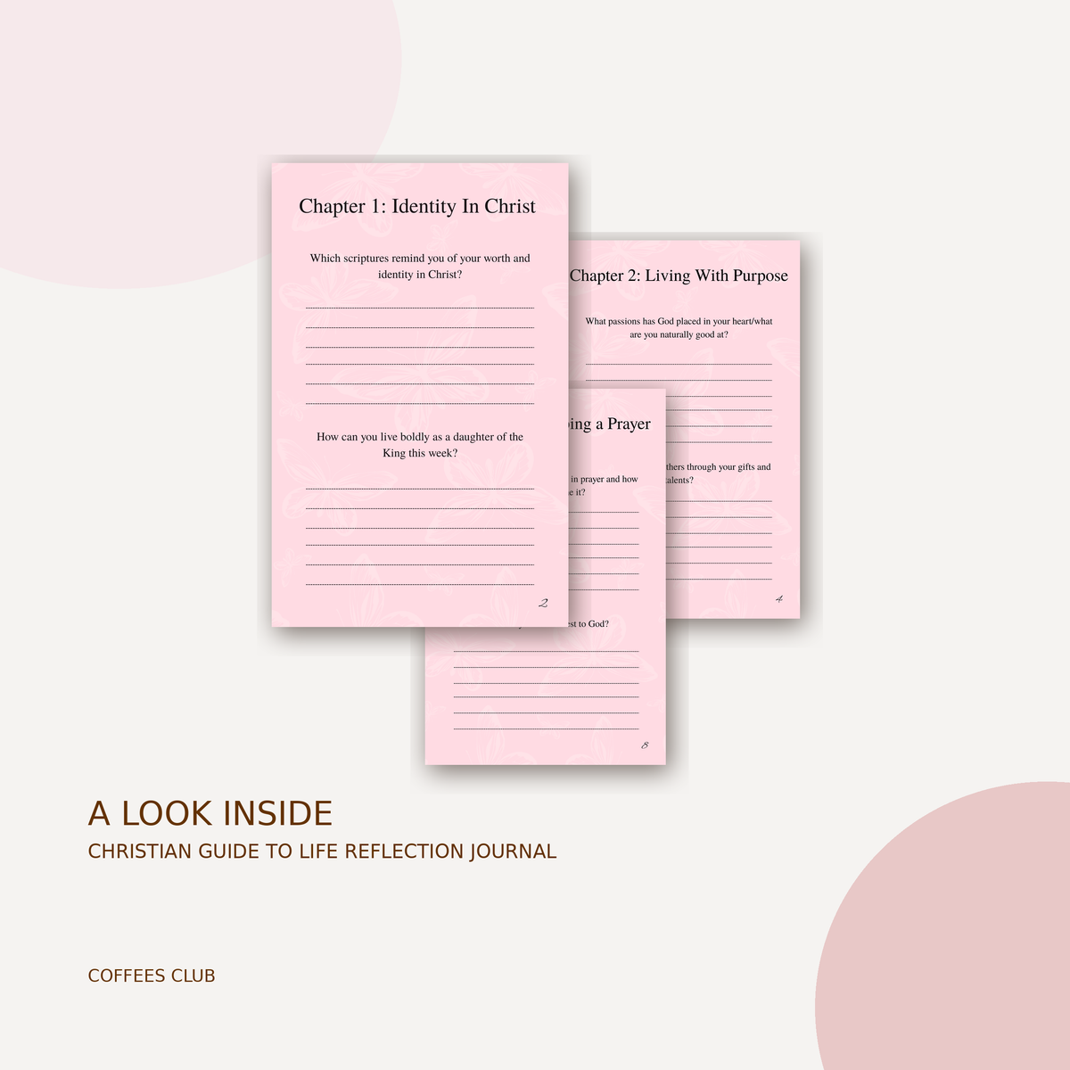 Christian Guide To Life: Reflection Journal